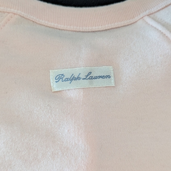 Ralph Lauren Cotton Footed Coverall Baby Girl 3 M- 10-14 lbs - Picture 9 of 15